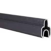 GROEN & JANSSEN GroJa Solid Lisenen 180 cm Anthrazitgrau
