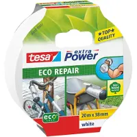 TESA 56432-00001-00, Weiß, Bündelung, Befestigung, Handwerk, Kennzeichnung, Reparatur, Verstärkung, 20 m, 38 mm