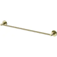 Lenz Badetuchhalter »JUNA«, Gold, Montageart: Kleben oder Bohren - goldfarben