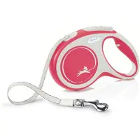 Flexi Rollleine New Comfort - Rot - M - 5 m