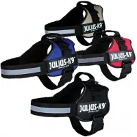 JULIUS K-9 Powergeschirr - L - Schwarz