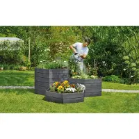 Graf ERGO-Hochbeet-System H: 25 cm Set: 6 Paneele, B66644