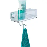 Wenko Duschablage "Vacuum-Loc Quadro" 1 Etage