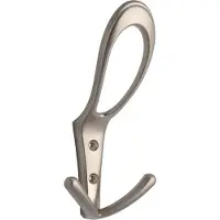 Siro Huthaken Deneb Breite 76 mm, Höhe 160 mm, ZN Edelstahl Effekt