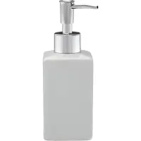 Spirella Quadro Collection Porcelain Liquid Soap Dispenser Durchsichtig