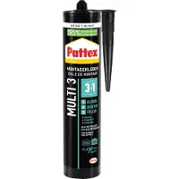Pattex Montage Multi 3 Montagekleber Herstellerfarbe Weiss PTRMU 390 g