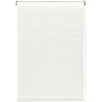 Gardinia EASYFIX Rollo Nachbildung 101 Streifen weiß/weiß 100 x 150 cm