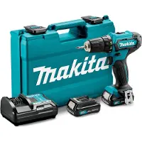 Makita DF 333 DWAE Akku Bohrschrauber 12 V max. 30 Nm + 2x Akku 2,0 Ah + Ladegerät + Koffer