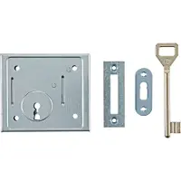 ABUS Aufschraubschloss mit Buntbartschlüssel ASS BB - 21513