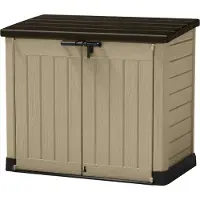 Keter Universalbox Store It Out MAX ca. H 125 x B 146 x T 82 cm, beige-braun