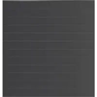 GROEN & JANSSEN Zaun Hauptelement GroJa BasicLine schmal Stecksystem ohne Pfosten 180 x 180 cm anthrazit