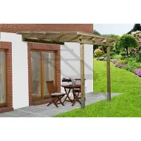 Weka Terrassenüberdachung 671 Gr.1 B x T x H 300 x 250 x 267