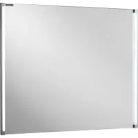 Fackelmann Spiegel LED-LINE / Wandspiegelelement mit LED- / Maße (B x H x T): ca. 81 x 67 x 4 cm / hochwertiger Badspiegel / moderner Badezimmerspiegel / Breite 80 cm