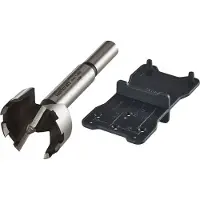 Wolfcraft GmbH 1 Forstnerbohrer, Bohrer, Forstnerbohrer-Bit, 3,5 cm, 90 mm, Spanholzplatte, Kunststoff, Sperrholz, Weichholz, Holz, 1 cm