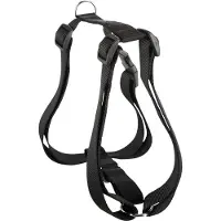 Karlie Art Sportiv Basic Hundegeschirr, Farbe:schwarz, Größe:65-100cm x 25mm