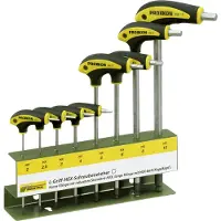 Proxxon Industrial 22652 L-Griff-Schraubendrehersatz 10-tlg., TX/TTX mit Halter