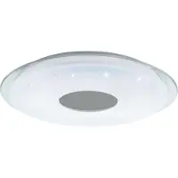 Eglo LANCIANO-Z, 4 Glühbirne(n), LED, 4960 lm, IP20, Chrom, Transparent, Weiß