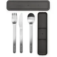 Brabantia Besteck Make & Take Besteckset - Dark Grey (3er Set)