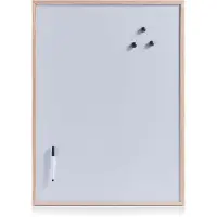 Zeller Magnettafel + Marker und 3 Magnete MEMO 80 x 60 cm