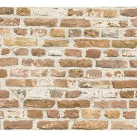 A.S. Création Vliestapete "Bricks & Stones Backstein Steinoptik" gemustert matt neutral leicht strukturiert Steintapete Backstein Tapete Tapeten Wohnzimmer Schlafzimmer Küche
