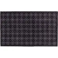 Astra Sauberlaufmatte 'Miabella' 50 x 70 cm Fliesen grau