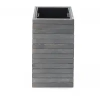 Westmann Westmann, Pflanzkübel Mono, grau, 33 x 33 x 56 cm (B x L x H)
