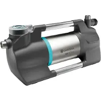 Gardena 5600 Silent+, 900 W, AC, 4,7 bar, 5600 l/h, IPX4, Edelstahl, Blau, Grau