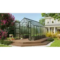 Pergart Vitavia, Gewächshaus "Olymp 11500", smaragd, 11,5 m², 6 mm HKP