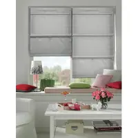 Gardinia EASYFIX Raffrollo magnetisch grau 60 x 140 cm