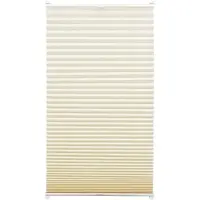 Gardinia EASYFIX Thermo-Plissee mit 2 Bedienschienen elfenbein 100 x 130 cm