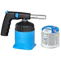 CFH Lötbrenner PZ 5000, inkl. 1 Gasflasche mit Piezo-Zündung
