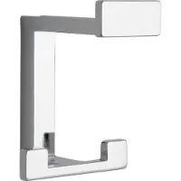 Siro Huthaken Doradus Breite 70 mm, H 92 mm, Zinkdruckguss verchromt poliert
