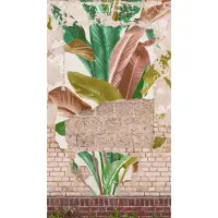 Living Walls Fototapete "Fototapete Steinoptik Vintage", matt-gemustert-neutral, Steinwand Steinmauer Stein-Tapete Loft Industrial Tapeten Wohnzimmer
