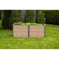 Westmann , Hochbeet "Primus-Multi XL", holzoptik / anthrazit, 200 x 100 x 77 cm