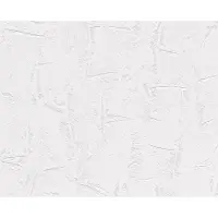 A.S. Création Vliestapete "Simply White", einfarbig-unifarben-uni, Tapete Struktur Tapeten Wohnzimmer Schlafzimmer Küche Design Optik
