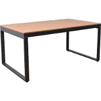 HOME DELUXE Gartentisch SIERA – 160 x 90 cm aus robustem Aluminium | Gartenmöbel, Gartengarnitur, Balkontisch