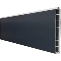 GROEN & JANSSEN Einzelprofil GroJa BasicLine Schmal 180 x 15 cm anthrazit