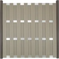 GROEN & JANSSEN Hauptelement GroJa Merano vormontiert ohne Pfosten 180 x 180 cm bi-color sand