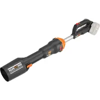 WORX WG585E.9 Akku Gebläse Laubbläser 40 V ( 2 x 20 V ) 266 km/h 1.050 m³/h PowerShare Brushless Solo - ohne Akku, ohne Ladegerät