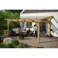 Skanholz Terrassendach "Sanremo", Leimholz