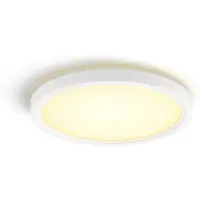 Philips White ambience Tento rundes WA LED-Deckenpanel 29,1 cm weiß, Bluetooth/Zigbee, Weiß, 2200 K, 6500 K, 16,6 W, 25000 h