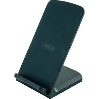 Schwaiger QI-Ladestation Smartphone-Ständer USB-C, Farbe:Schwarz