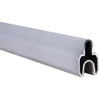 GROEN & JANSSEN GroJa Solid Lisenen 180 cm Silbergrau