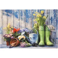 Astra Fußmatte "Deco Print 139" rechteckig 6 mm Höhe Sauberlaufmatte, Türmatte, waschbar, Eingangsbereich, rutschfest