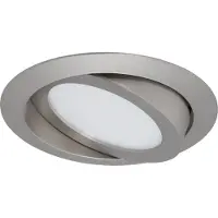 Briloner 3er Set LED Einbauleuchte, Ø 14 cm, 8 W, Matt-Nickel, Leuchten