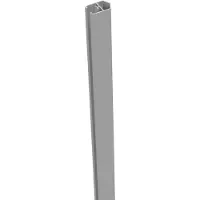 GROEN & JANSSEN Abschlussprofil GroJa Lumino 180 cm silbergrau