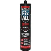 Soudal Montagekleber Fix All X-Treme Power, 400g, Kleb- & Dichtstoff, extra stark, schwarz