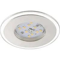 Briloner LED Einbauleuchten, Aluminium 3er Set