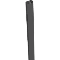 GROEN & JANSSEN Abschlussprofil GroJa Solid 180 cm anthrazit