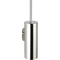 Wenko WC-Garnitur »Turbo-Loc Orea shine«, Edelstahl, glänzend - silberfarben